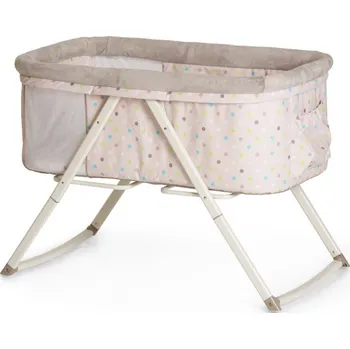 Dětská postýlka Hauck Dreamer 90 x 50 cm, Multi Dots/Sand