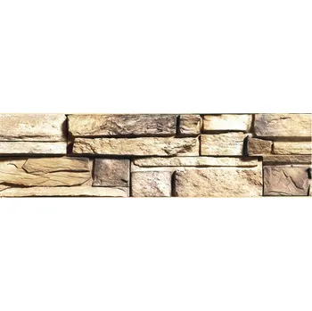 Tapeta Samolepící bordura ukládaný kámen hnědý B83-19