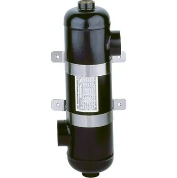 Ohřev bazénu Tepelný výměník OVB 300 88kW do cca 100 - 120 m3 vody v bazénu.