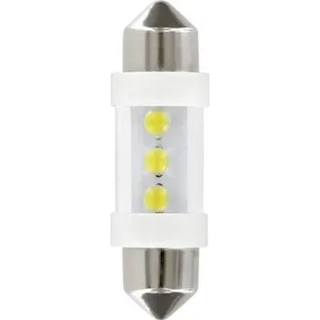 Autožárovka Lampa 58392 LED 12V 3 LED, C5W 11 lm SV8,5-8 modrá 2ks pro sportovní účely