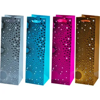 Dárková taška Taška dárková T12 mix52 105x360x105mm, 1ks