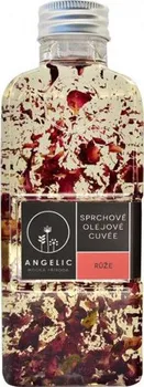 Tělový olej Angelic Sprchové olejové cuvée růže 200 ml