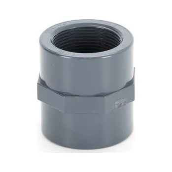 Mufna PVC - 50mm - lepení x závit 1 1/2"