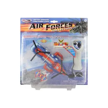 Helikoptéra na kabel se světlem a zvuky