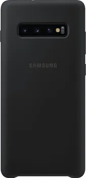 Pouzdro na mobilní telefon Samsung Silicone Cover pro Galaxy S10+ černé