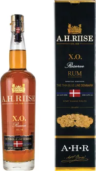 Rum A.H.Riise X.O. Reserve The Thin Blue Line Denmark 40 % 0,7 l