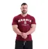 Pánské tričko Nebbia Hardcore 396 bordo, XL