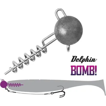 Umělá nástraha Delphin BOMB! Twisto JIGER přívlačový systém - 3 ks hmotnost: 10 g