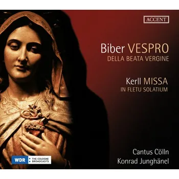 Zahraniční hudba Biber: Vespro Della Beata Vergine, Kerll: Missa in Fletu Solatium - Cantus Cölln & Konrad Junghänel [CD] (Digipack)