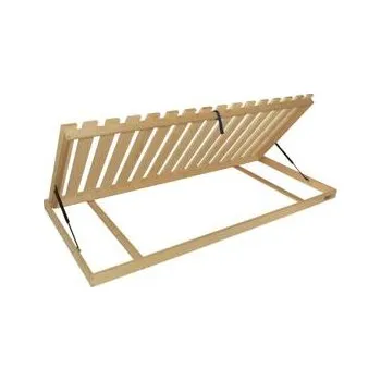 Postelový rošt Prkenný rošt v rámu s bočním výklopem rozměr 80x200