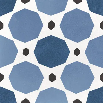 Dlažba Equipe Caprice Deco Sapphire Colours 20x20 16166