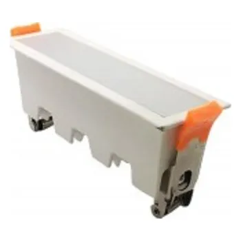 LED osvětlení V-TAC Lineární zápustný LED panel 10W Teplá bílá 2500 - 3000K