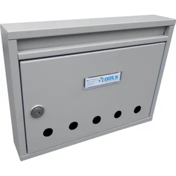 Poštovní schránka DOLS E-01 Basic s otvory bílá