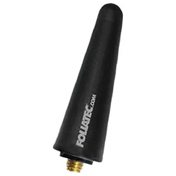 Autoanténa FOLIATEC - alu auto anténa - černá 51mm