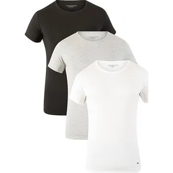 Pánské tričko Tommy Hilfiger Premium Essentials Cn Tee Ss 2S87905187 černé/šedé/bílé