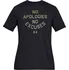 Pánské tričko Under Armour MFO No Apologies SS T-Shirt-001 černé, S