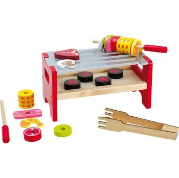 Dřevěná hračka Legler Stolní gril se špízy