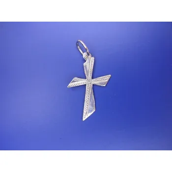 Přívěsek Přívěsek kříž Z197, Materiál: Růžové zlato, ryzost 585/1000