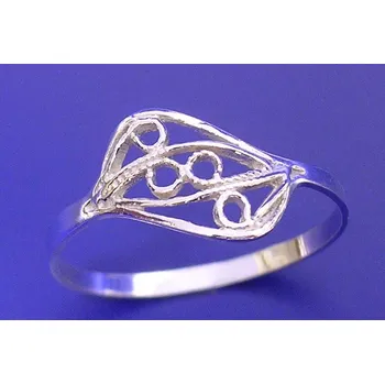 Prsten Prsten filigrán P062, Materiál: Stříbro, ryzost 925/1000