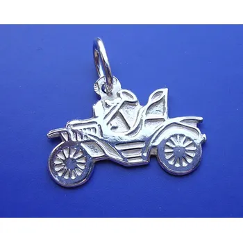 Přívěsek Závěs auto Z270, Materiál: Bílé zlato, ryzost 585/1000