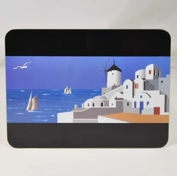 prostírání Jason - Korkové prostírání Indigo Skies /29*21,5 cm/ - 6 ks v balení Barva: modrá,bílá,černá, Velikost: 29x21,5