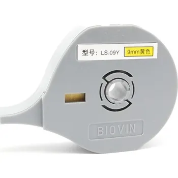 Samolepicí páska Biovin LS-09Y, 9mm x 8m, žlutá