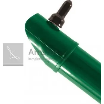 Plotová vzpěra Vzpěra zelená 200 cm, průměr 38 mm