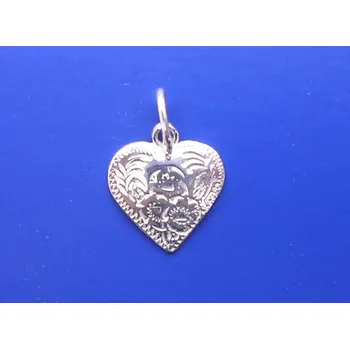 Přívěsek Přívěsek srdce zdobené Z024, Materiál: Stříbro, ryzost 925/1000