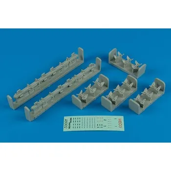 Plastikový model Aerobonus 1/48 MBD-3 Soviet Multiple bomb racks