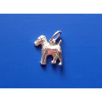 Přívěsek Přívěsek pes velký Z107, Materiál: Bílé zlato, ryzost 585/1000