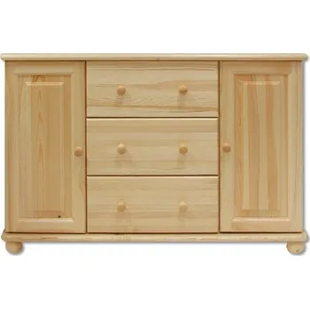 Komoda Komoda KD 121 - Komoda z masivu borovice