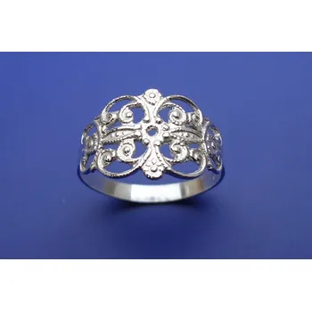 Prsten Prsten filigrán P029, Materiál: Růžové zlato, ryzost 585/1000