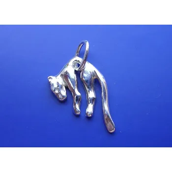 Přívěsek Přívěsek puma Z277, Materiál: Bílé zlato, ryzost 585/1000