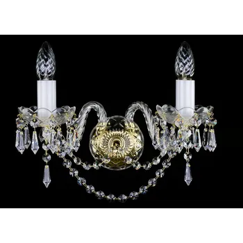 Nástěnné svítidlo Nástěnná lampa N065CE, Varianta Zlatá