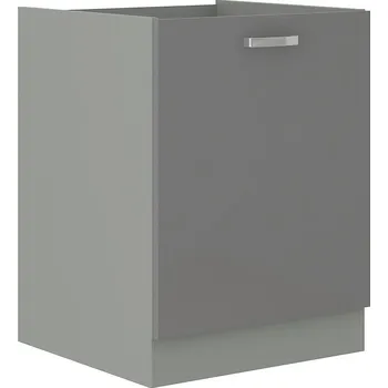 Kuchyňská skříňka Spodní skříňka Grey šedý lesk / šedá 60 D 1F BB