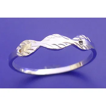 Prsten Prsten s plastikou P005, Materiál: Stříbro, ryzost 925/1000