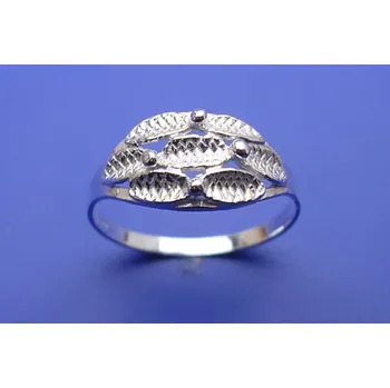 Prsten Prsten s plastikou P025, Materiál: Stříbro, ryzost 925/1000