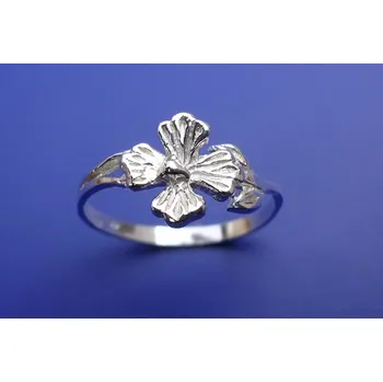 Prsten Prsten kytička P050, Materiál: Růžové zlato, ryzost 585/1000