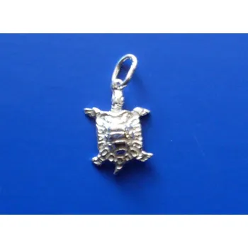 Přívěsek Přívěsek želva plastická Z150, Materiál: Bílé zlato, ryzost 585/1000