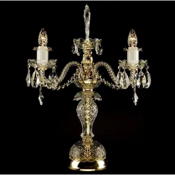 Lampička Stolní lampa AS039K, Varianta Zlatá