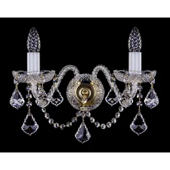 Nástěnné svítidlo Nástěnná lampa N16046CLN, Varianta Zlatá