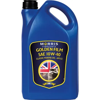Motorový olej Morris Golden Film 10W-40 Classic Marine - olej pro lodní motory, 5l (Morris Lubricants - Made in UK)