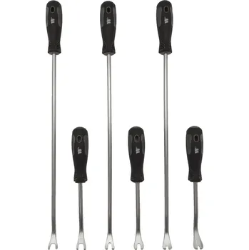 Autorádio 6-dílná sada nástrojů na demontáž čalounění dveří, WELZH (Welzh Werkzeug)