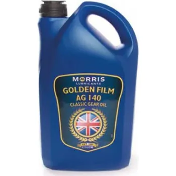 Převodový olej Morris Golden Film AG 140 Gear Oil - olej pro klasické převodovky, 5l (Morris Lubricants - Made in UK)