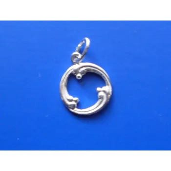 Přívěsek Přívěsek s plastikou Z007, Materiál: Bílé zlato, ryzost 585/1000