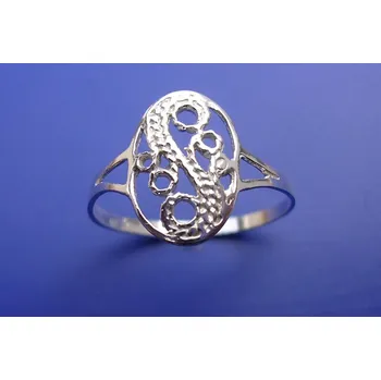 Prsten Prsten tango filigrán P087, Materiál: Růžové zlato, ryzost 585/1000