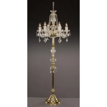 Stojací lampa Lampa podlahová AS042K, Varianta Stříbrná