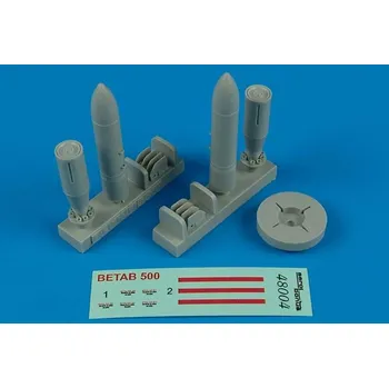 Plastikový model Aerobonus 1/48 BetAb-500 Soviet Penetration bombs