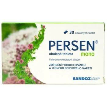 Přípravek na podporu paměti a spánku Recenze Persen mono 30 tbl.