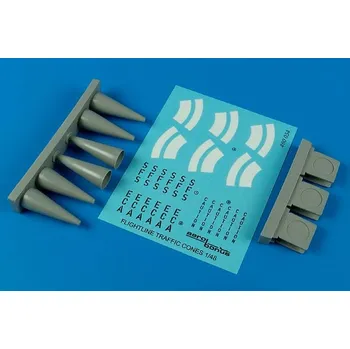 Plastikový model Aerobonus 1/48 Aircraft warning cones